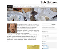 Tablet Screenshot of bobholmes.org